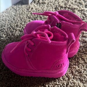 UGG Kids Pink Boots